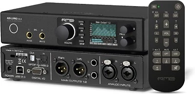 RME ADI-2 Pro FS R AD/DA Converter Black Edition New in Box Sealed  from Japan - Image 1 of 4