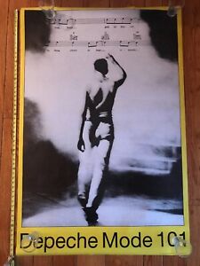 Depeche Mode -101 - 1981 huge Uk promo different subway poster - 40 x 59 rolled