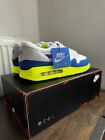 New Nike Air Max 1 '86 OG - Royal Blue/Volt (HF2903-100) UK 10.5
