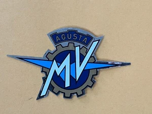 Genuine Vintage MV Agusta Logo Decal Sticker 1970s/1980s - Picture 1 of 12