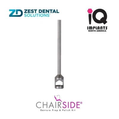 IQ IMPLANTS Zest CHAIRSIDE Metal Housing Removal Trephine Bur Drill
