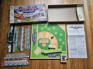 Vintage 1984 Milton Bradley Championship Baseball board game 30 Cards  - Picture 1 of 13