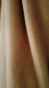 COCO BROWN COTTON BATISTE SHEER DRAPERY FABRIC - Picture 1 of 3