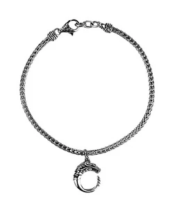 JOHN HARDY LEGENDS NAGA DRAGÓN CHARM PULSERA PLATA ESTERLINA CADENA 2,5 MM M NUEVO - Imagen 1 de 7
