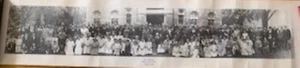 ESCUELA PÚBLICA MARINA, MARINA, ILLINOIS - FOTOGRAFÍA 50 ANIVERSARIO - 1924 - Imagen 1 de 1