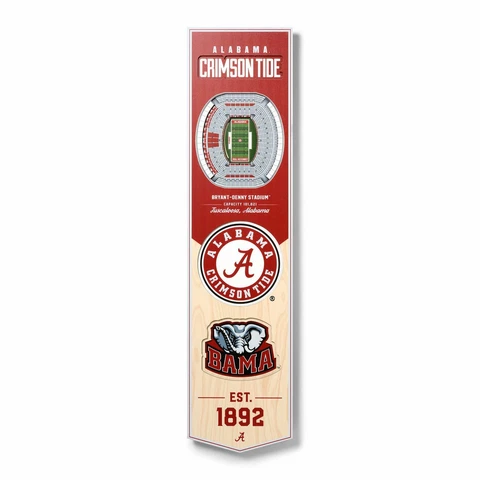 College Team | Stadium Banners | Wood | Choose Team | 8x32 Cover