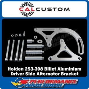 Holden V8 253-308 Billet Aluminium Driver Side Mid Mount Alternator Bracket - Picture 1 of 2