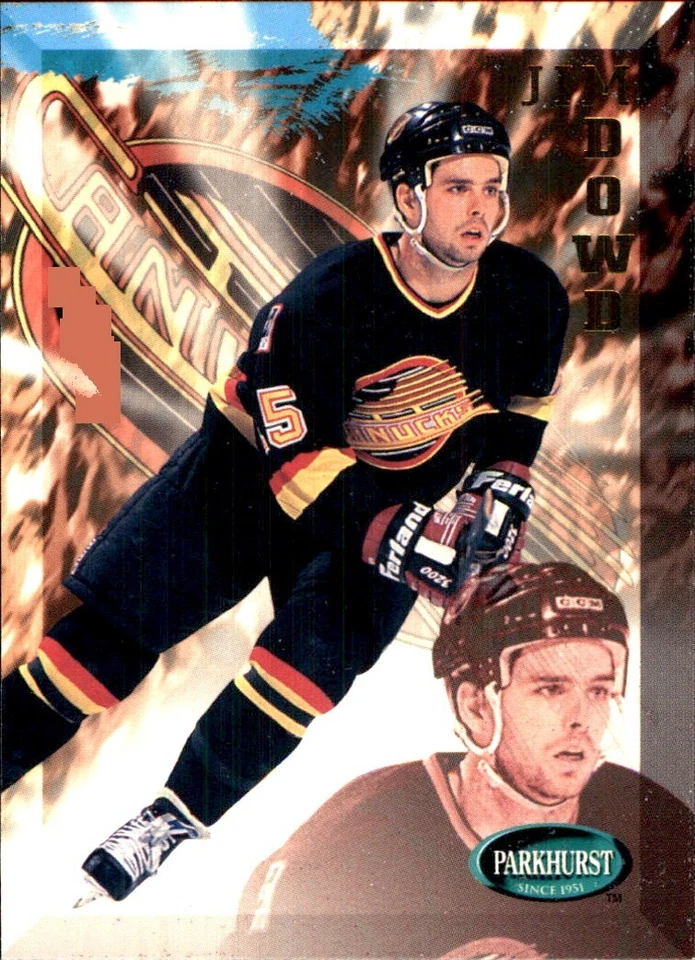 1995-96 Parkhurst International #485 Jim Dowd VANCOUVER CANUCKS - Image 1 of 2
