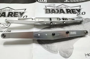 Dhawk CNC Aluminum Rear Trailing Arm (2) Silver For Losi 1/6 Super Baja Rey 2.0 - Picture 1 of 4