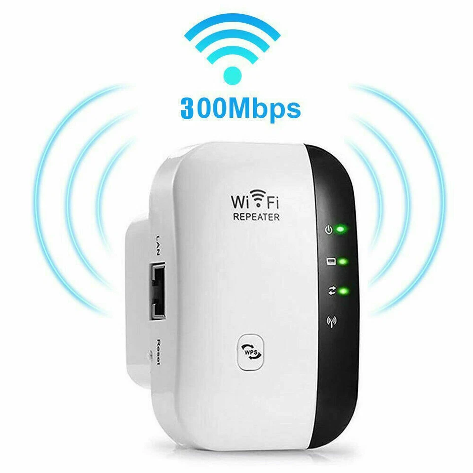 WiFi Range Extender Internet Booster Network Router Wireless Signal Repeater USA - Image 1 of 1