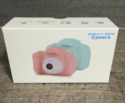 Children Mini Kid Digital Camera 32gb Memory Card, Pink, Dual Cam Photo & Video - Image 1 of 4