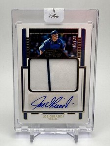 JOE GIRARDI 2023 PANINI THREE AND TWO PATCH AUTO /20