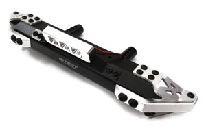 Silver Front Alloy Bumper with LED Lights for Axial SCX6 JLU Wrangler 250002 - Picture 1 of 1