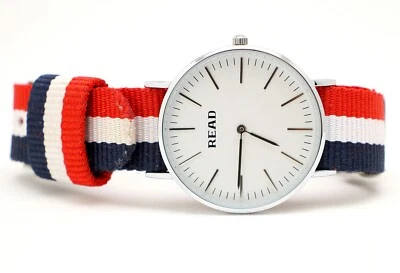 LEER R2019L Reloj Mujer Correa Nylon NECESITA Batería Foto 1 de 4