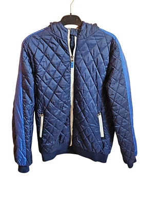 PIUMINO Giubbino UOMO ALCOTT color BLU Taglia L Casual SPORTIVO NYLON POLIESTERE - Immagine 1 di 3