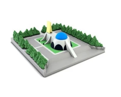 ANIME ROBOT COLLECTION 80 IL GRANDE MAZINGA Z BASE ANTIATOMICA GO NAGAI FIGURE N - Immagine 1 di 2