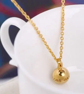 Marc Jacobs Necklace Gold Tone New Free Shipping - Picture 1 of 4