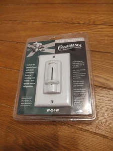 Casablanca Ceiling Fan 4 Speed Control W-24W Wall Switch White (New & Sealed) - Picture 1 of 2