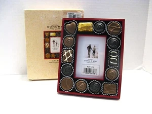Sonoma Pralinenschachtel Fotorahmen 5,5 x 4,5" passt 2,5x3,5" Foto NEU in Box - Bild 1 von 3