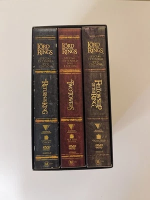 Lord of the Rings DVD Box Set Trilogy Special Extended Edition 12 Discs - Image 1 of 4