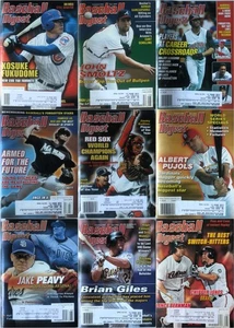 Baseball Digest Lot (9) - Bild 1 von 1