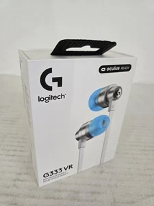 Open Box Logitech G333 VR Earphones for Oculus In-Ear Headphones FREE SHIPPING - Picture 1 of 16