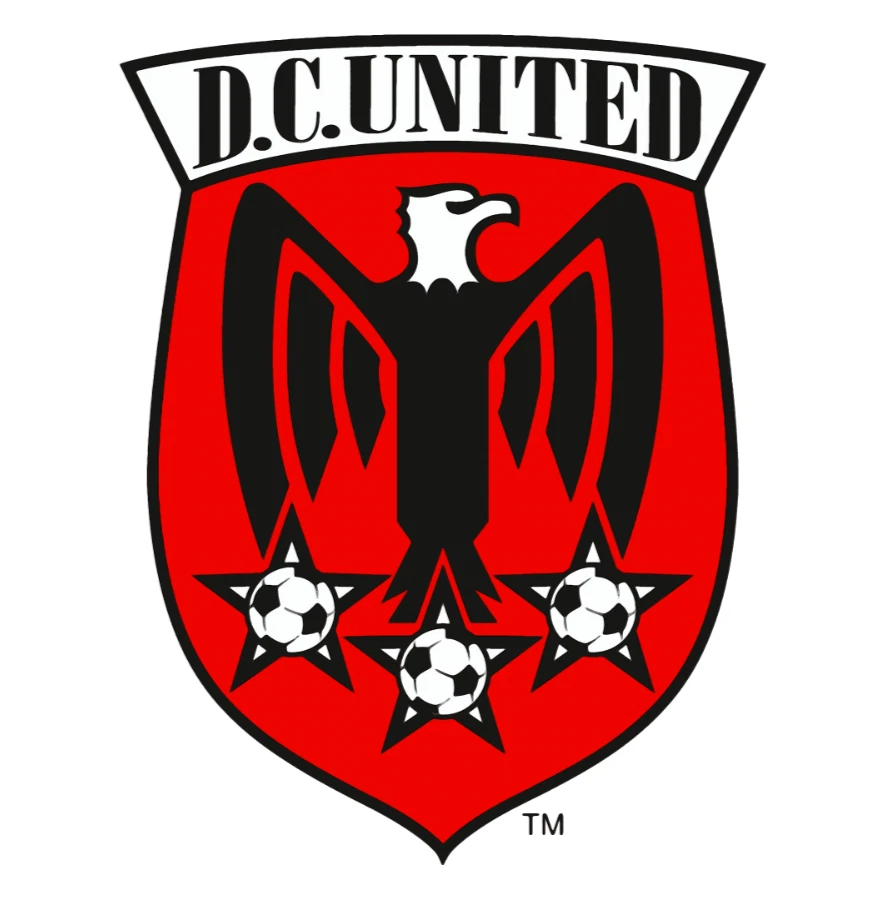 Pegatina/calcomanía de vinilo resistente a la intemperie con logotipo de D.C. United FC 01 Foto 1 de 1