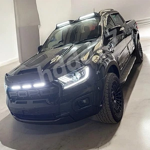 Roof Light Pod Bar LED Lamp off road spoiler fits Ford Ranger T6 T7 T8 2013-2022 - Picture 1 of 11