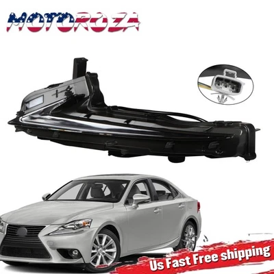 For 2014-2016 Lexus IS250 IS350 LED DRL Daytime Running Light Left Driver-side - Image 1 of 4