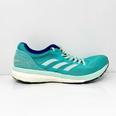 Adidas Womens Adizero Boston BB6498 Blue Running Shoes Sneakers Size 8.5 - Image 1 of 4