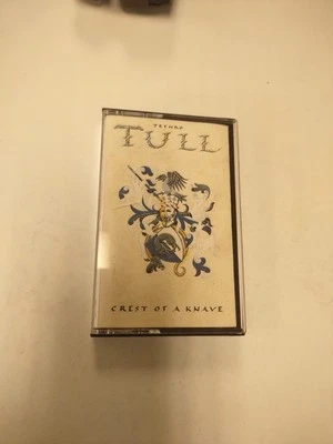 JETHRO TULL - CREST OF A KNAVE CASSETTE TAPE LIKE NEW OOP - Image 1 of 3