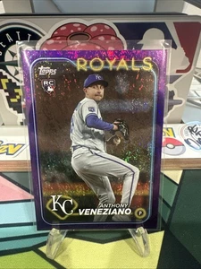 2024 Topps Series 2 - Anthony Veneziano #425 Purple Foil /799 (RC) - Picture 1 of 2