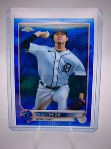 Topps Chrome Sapphire Casey Mize Detroit Tigers #431 Base - Foto 1 di 2