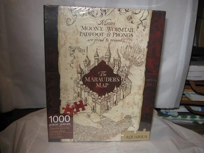 Rompecabezas Harry Potter El Mapa del Merodeador 20" x 27" de AQUARIUS, 1000 Piezas Foto 1 de 4