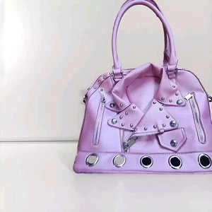 Cartera Western Rosa Perla Moto Chaqueta Bolsos Delanteros Bolso Abrigo Motociclista - Imagen 1 de 17