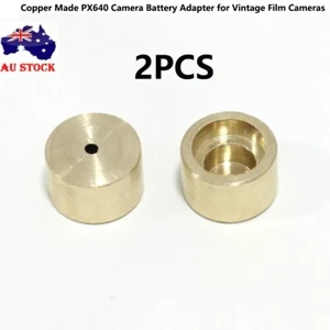 2Pc PX640 Battery Adapter for Film Camera Copper Made - Picture 1 of 3
