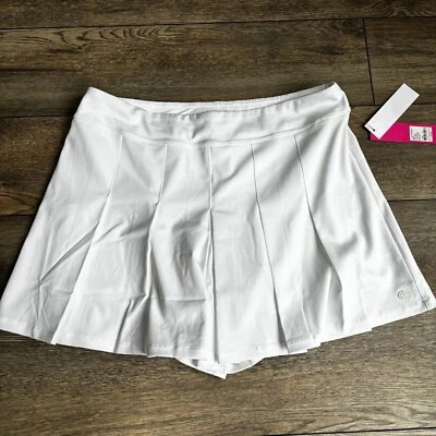 Nuevo con etiquetas Pantalones Cortos Lilly Pulitzer Luxletic Frazer Blanco UPF 50+ Talla 16 Foto 1 de 4