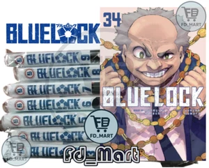 Blue Lock By Yusuke Nomura Manga Vol.1-34 Inglese (HALF/FULL SET) DHL EXPRESS - Foto 1 di 17