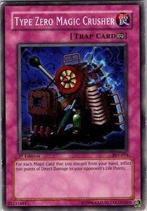 Yu-Gi-Oh TCG Type Zero Magic Crusher PSV-074 1st Edition Common Card MP-LP - Picture 1 of 2