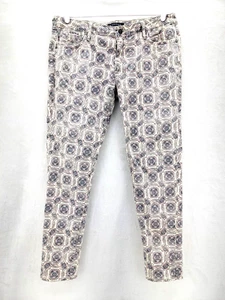 Vigoss The Jagger Skinny Spanish Print Women's  Sz 31 x 29 Stretch Denim Jeans - Picture 1 of 10
