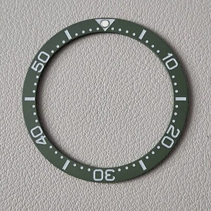 Bisel Inserto Cerámica Tortuga Verde Ejército/Plano C3 Bajo PIP/Mate - Imagen 1 de 1