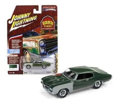 JOHNNY LIGHTNING JLCP7083 B 1970 BUICK GS 455 1/64 DIECAST SHERWOOD VERDE POLY Foto 1 de 2