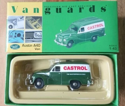 Corgi Vanguards VA03015 Austin A40 Van "CASTROL" Ltd EditionNEW - Image 1 of 3
