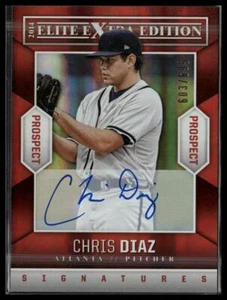 2014 Panini Elite Extra Edition #88 Chris Diaz Prospects Signatures #/699 - Picture 1 of 2