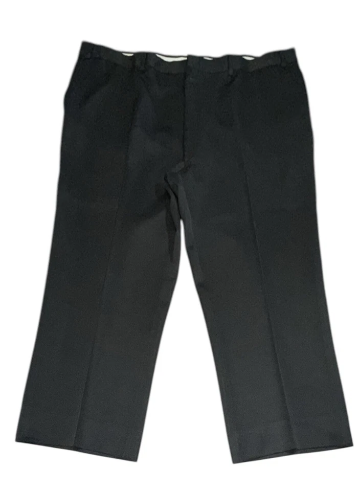 Pantalones de vestir negros para hombre ALEXANDER LLOYD talla W48 x L27 100 % poliéster Foto 1 de 4