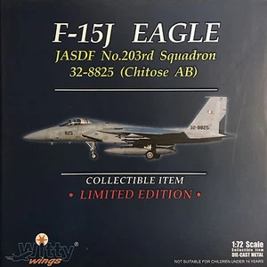 Witty Wings 1:72 F-15J EAGLE JASDF No.203rd Squadron 32-8825 Chitose AB Diecast - Picture 1 of 2