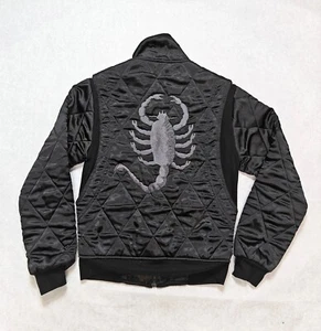 Drive Movie Jacket Black Satin Scorpion 2011 Ryan Gosling Steady Clothing USA XS - Picture 1 of 10
