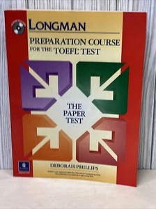 Longman Preparation Course For The TOEFL Test and CD-ROM by Phillips, Deborah - Picture 1 of 7