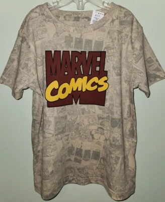 Old Navy Boys 6-7 SMALL Short Sleeve Marvel Comics T-Shirt Tee #21123 - Image 1 of 3