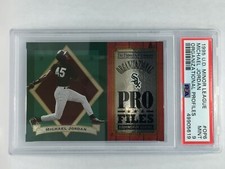 1995 UPPER DECK MINOR LEAGUE ORGANIZATIONAL PROFILES MICHAEL JORDAN #OP6 PSA 9